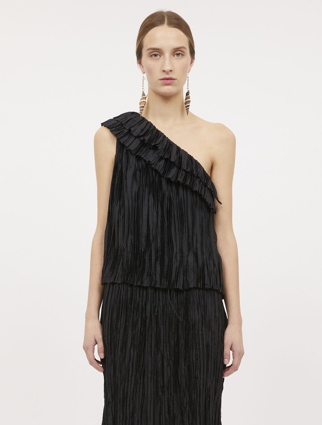 Ravenna Top - Noir by Ulla Johnson | 25 South Boutiques