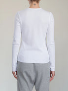 Jimmy Thermal Tee - White by Pharaoh — view 3