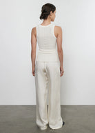 Puckered Sheath Tank - Vanilla by Enza Costa — view 4