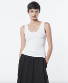 Puckered Tank - Undyed by Enza Costa | 25 South Boutiques
