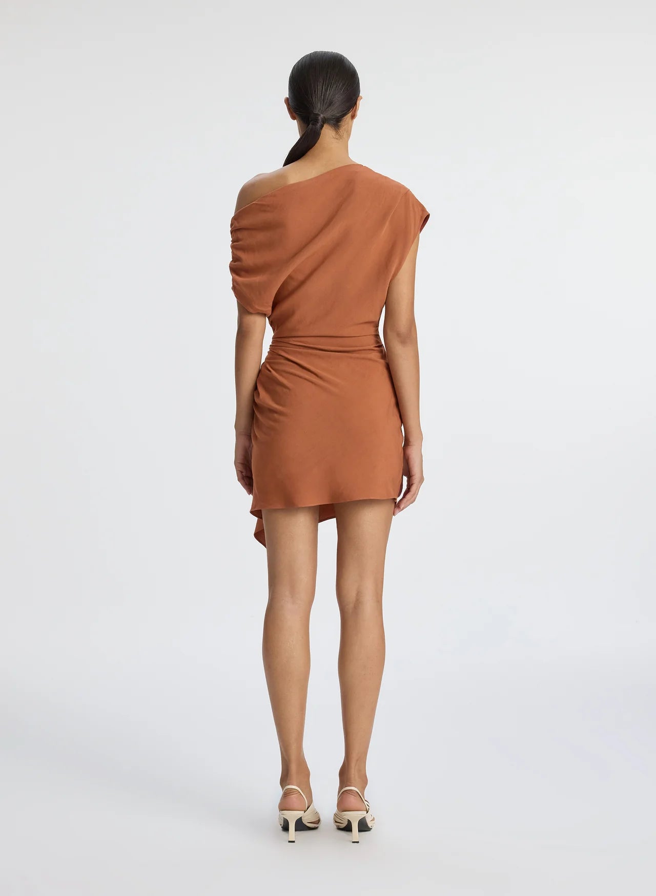 Poppy Linen Mini Dress - Sequoia by A.L.C — view 5