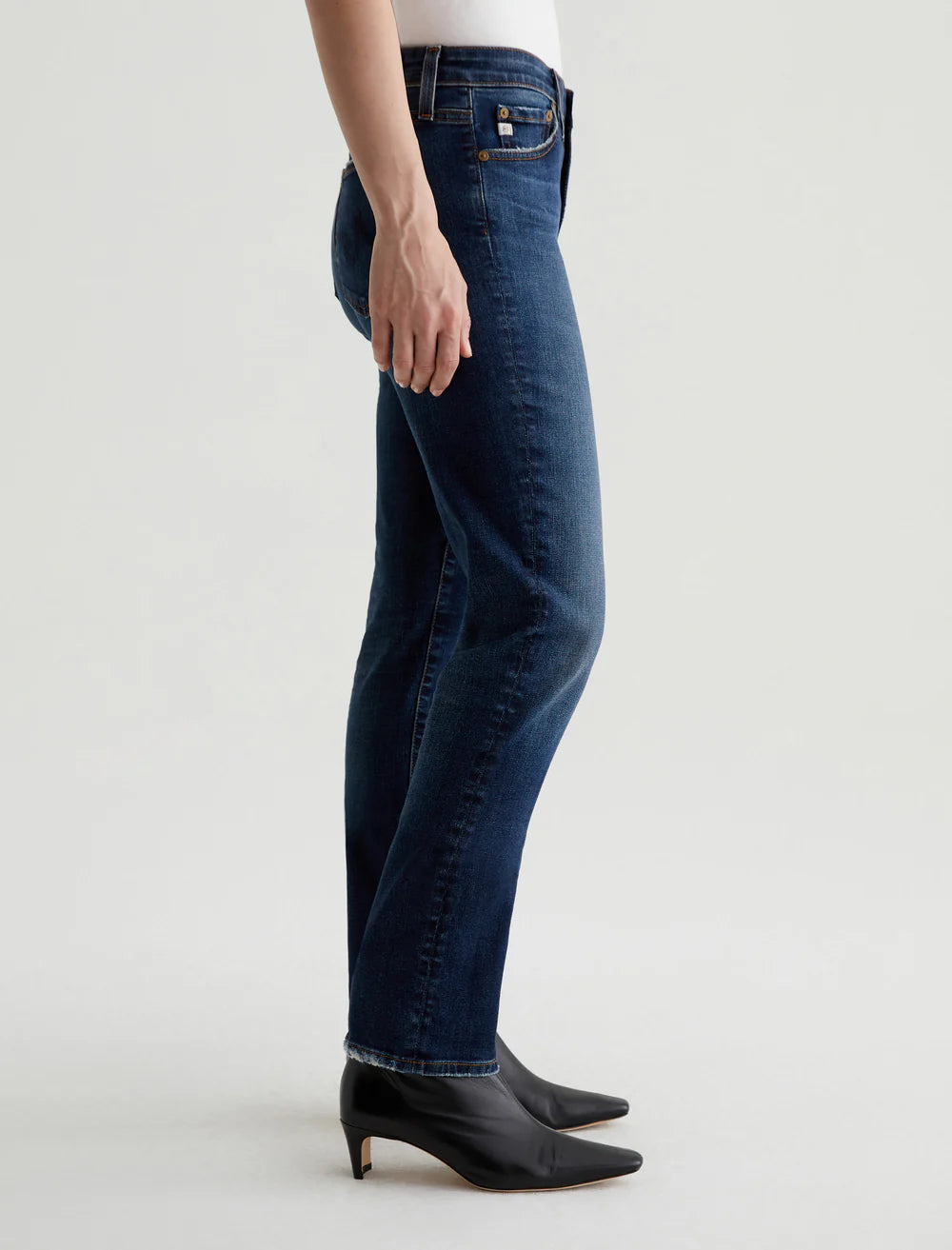 Mari Mid Rise Slim Straight - 9 Years Helsinki by Adriano Goldschmied AG — view 3