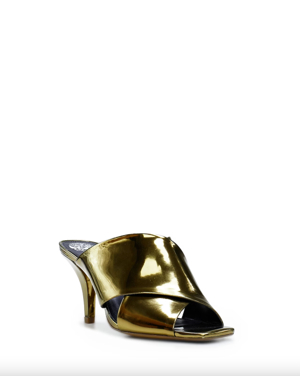 Rehnya Mule Sandal - Olive Metallic by Vince Camuto — alternate view