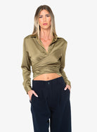 Robyn Top - Pine by Just Bee Queen | 25 South Boutiques