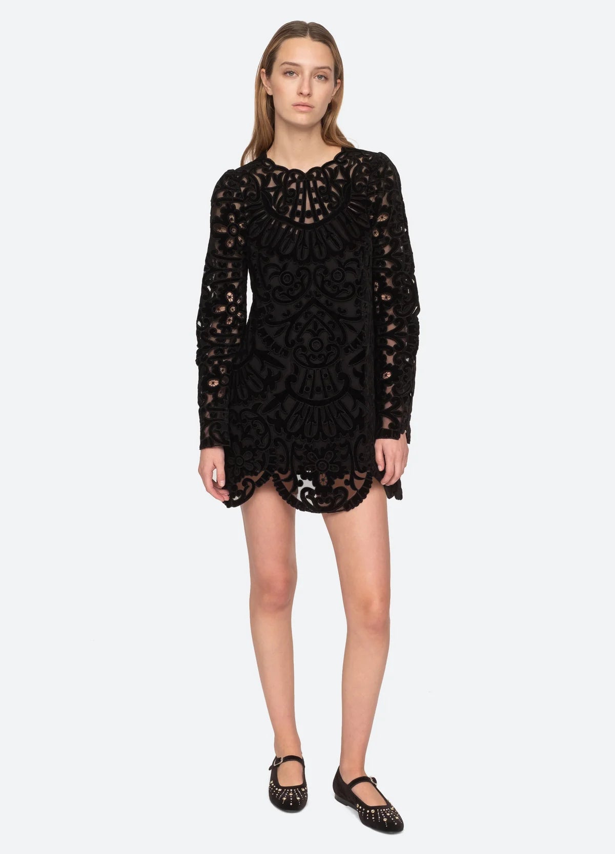 Dana Long Sleeve Dress - Black by Sea NY | 25 South Boutiques