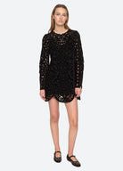 Dana Long Sleeve Dress - Black by Sea NY | 25 South Boutiques