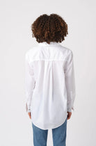Ruth Oversized Shirt - White by AMO — view 3