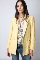 Visko Crinkled Leather Blazer - Shea by Zadig & Voltaire | 25 South Boutiques