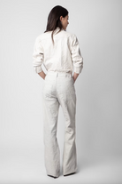 Pistol Crinkled Leather Pants - Judo by Zadig & Voltaire — view 3