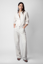 Pistol Crinkled Leather Pants - Judo by Zadig & Voltaire | 25 South Boutiques