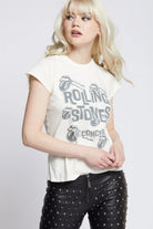 The Rolling Stones in Concert Tee - Pearl by Recycled Karma — alternate view