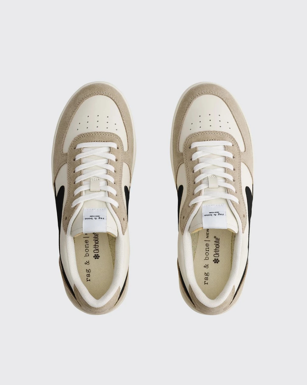 Retro Court Sneaker - Turtledove / Light Sand by Rag & Bone — view 4