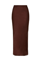 Ancora Skirt - Dark Truffle by Faithfull the Brand — view 5