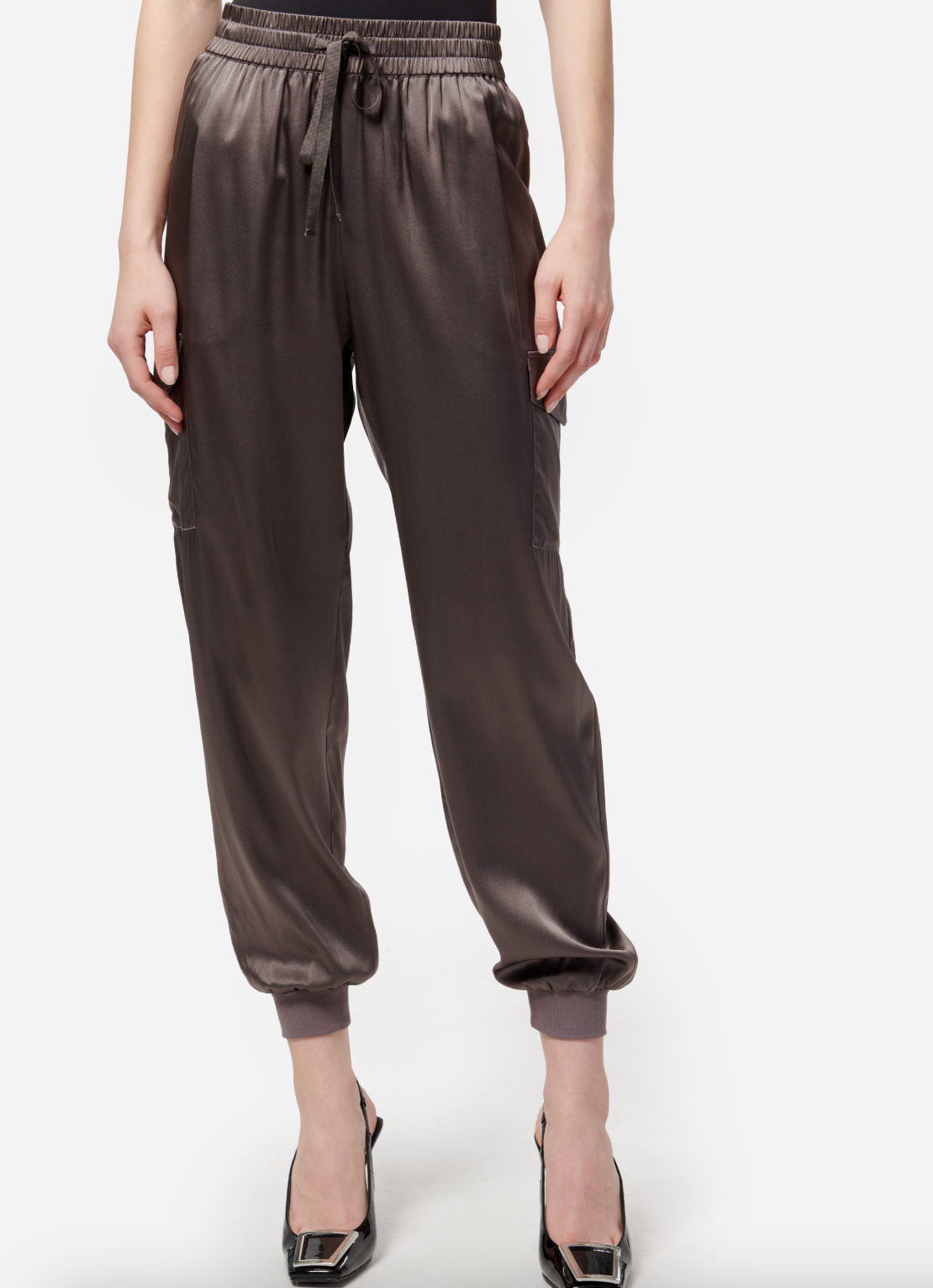 The Elsie Pant - Grey Fog by Cami NYC — alternate view