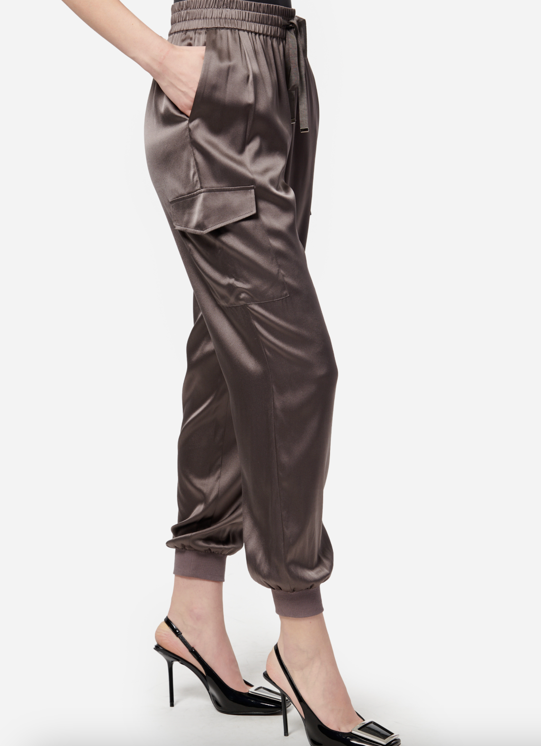 The Elsie Pant - Grey Fog by Cami NYC — view 4