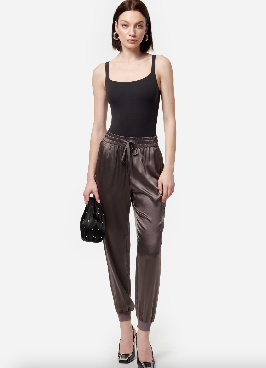 The Elsie Pant - Grey Fog by Cami NYC | 25 South Boutiques