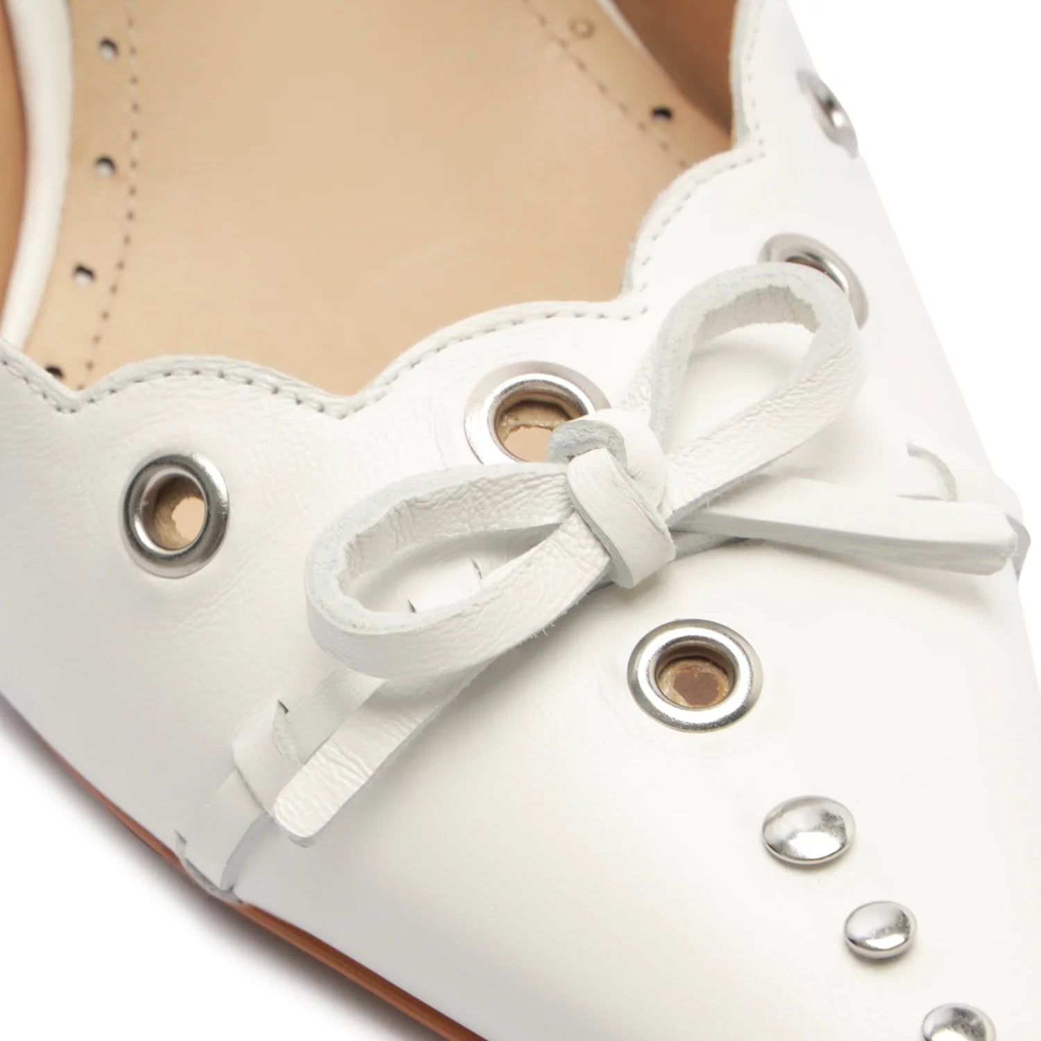 Hilly Leather Pump - White by Schutz — view 4