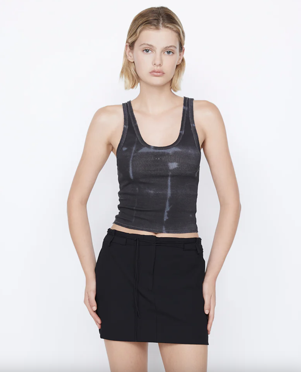 B + B Tank - Black Tie Dye by Bec & Bridge | 25 South Boutiques