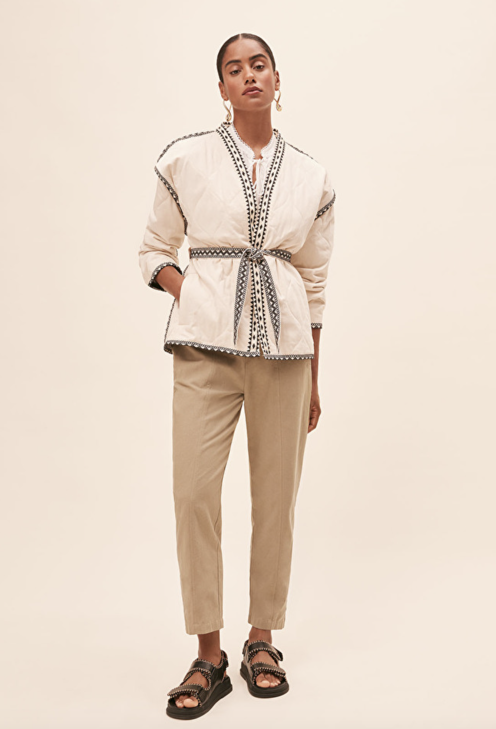 Evan Coat - Creme by Suncoo — view 4