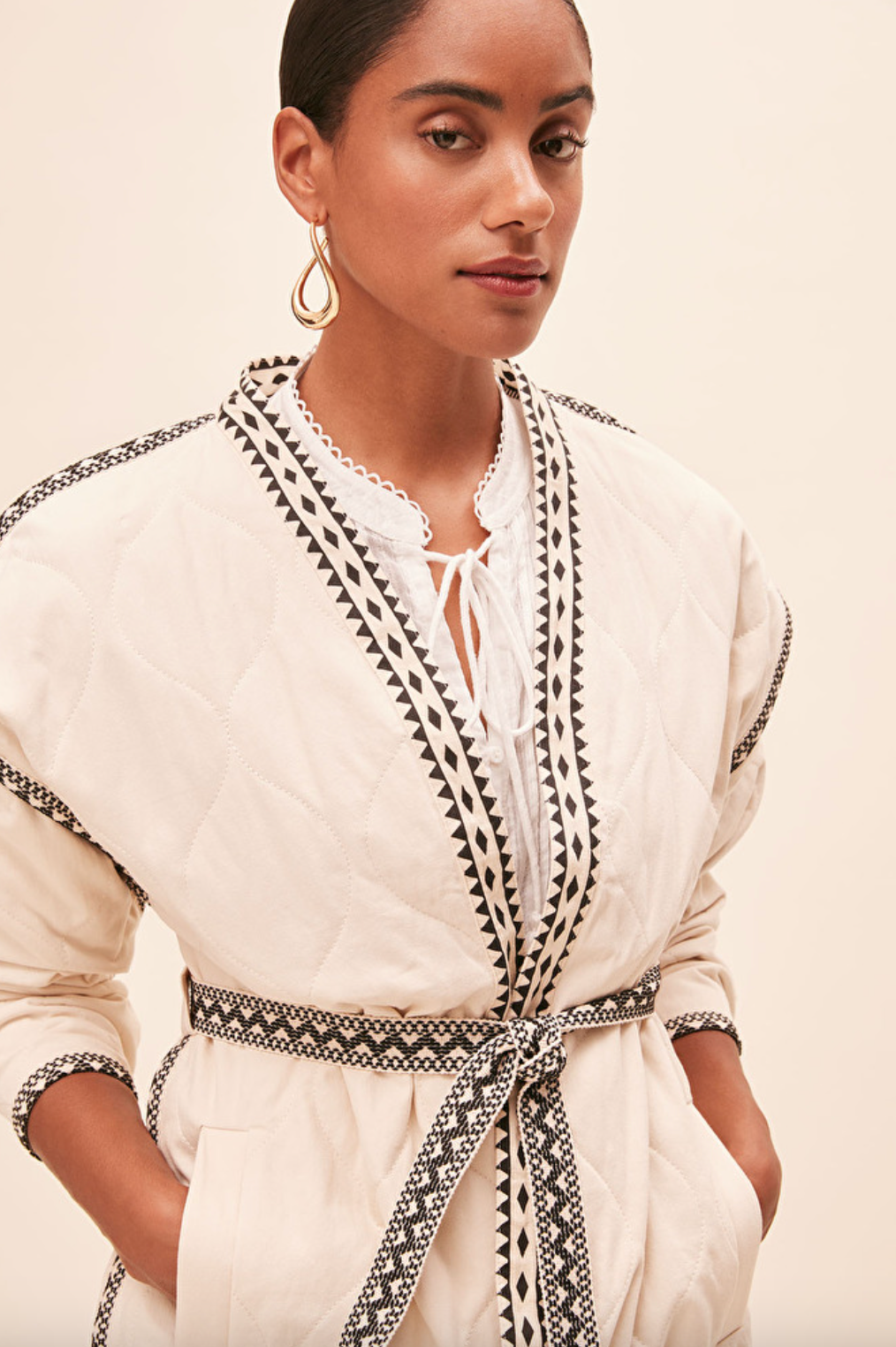 Evan Coat - Creme by Suncoo — view 3