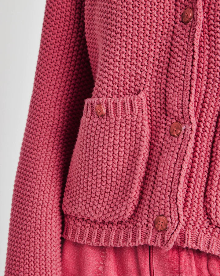 Andrea Cropped Cardigan - Rossa by Splendid — view 5