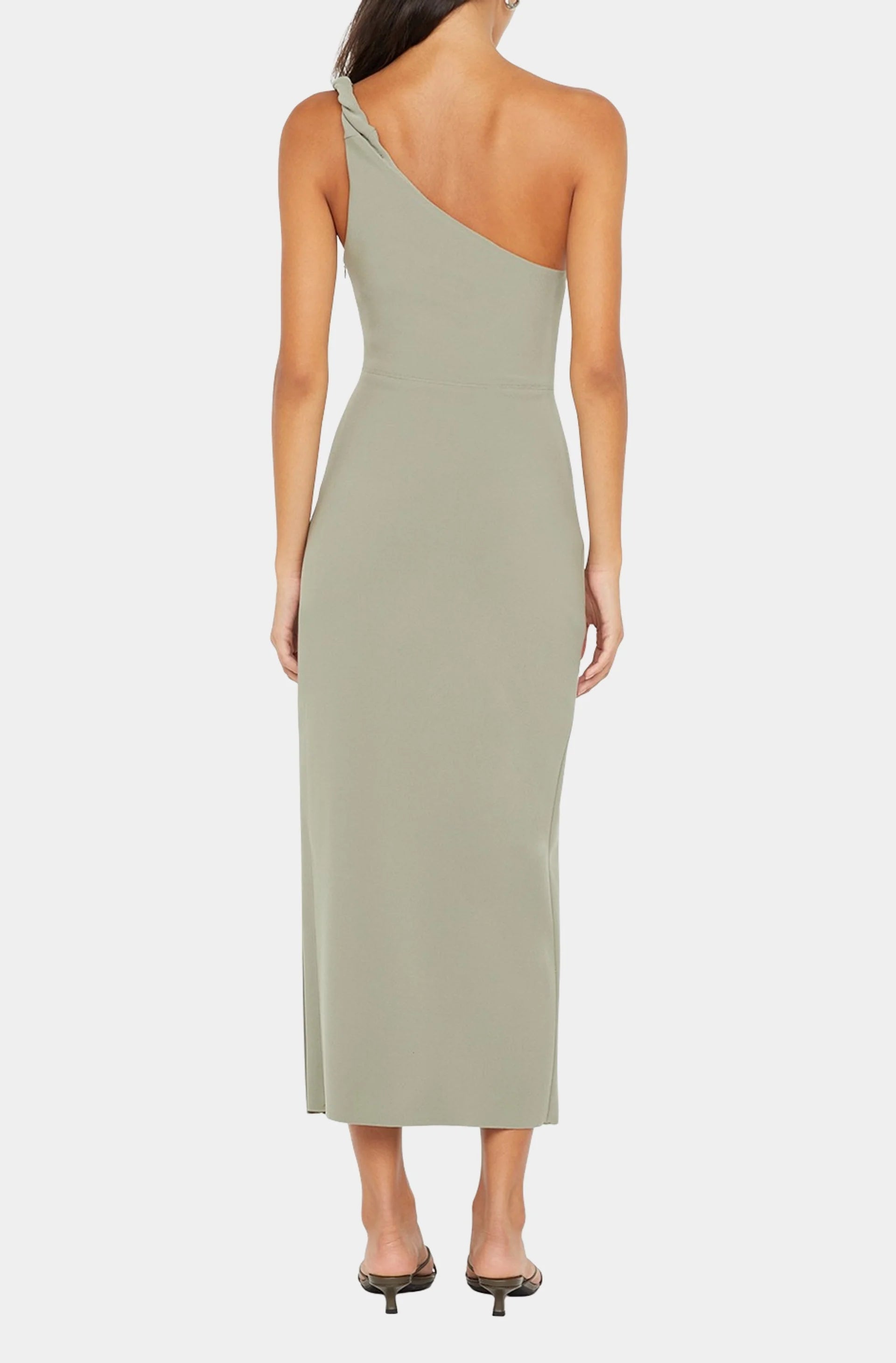 Ariven Asym Midi Dress - Sage by Bec & Bridge — view 4