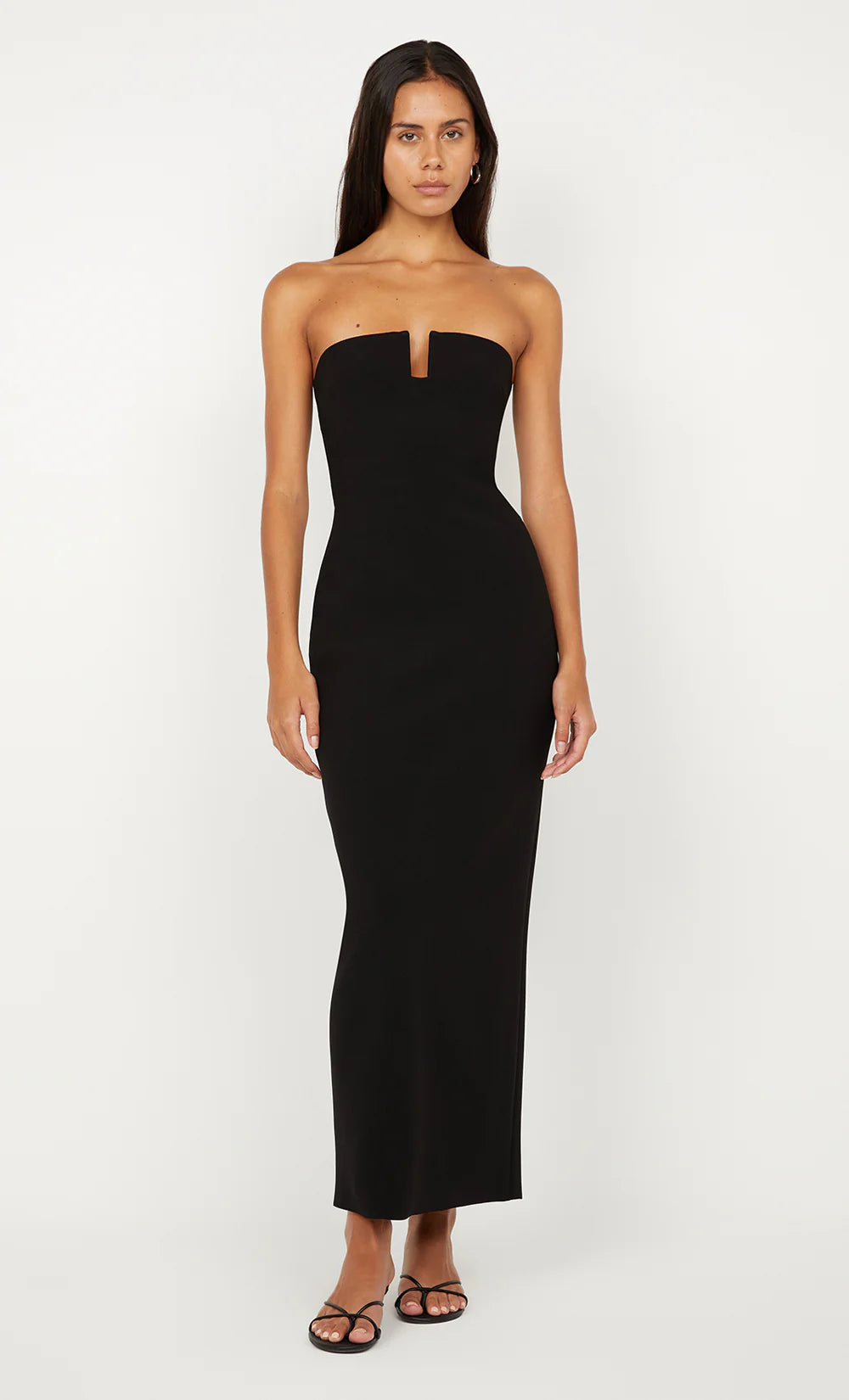 Rafi Strapless Dress - Black by Bec & Bridge | 25 South Boutiques