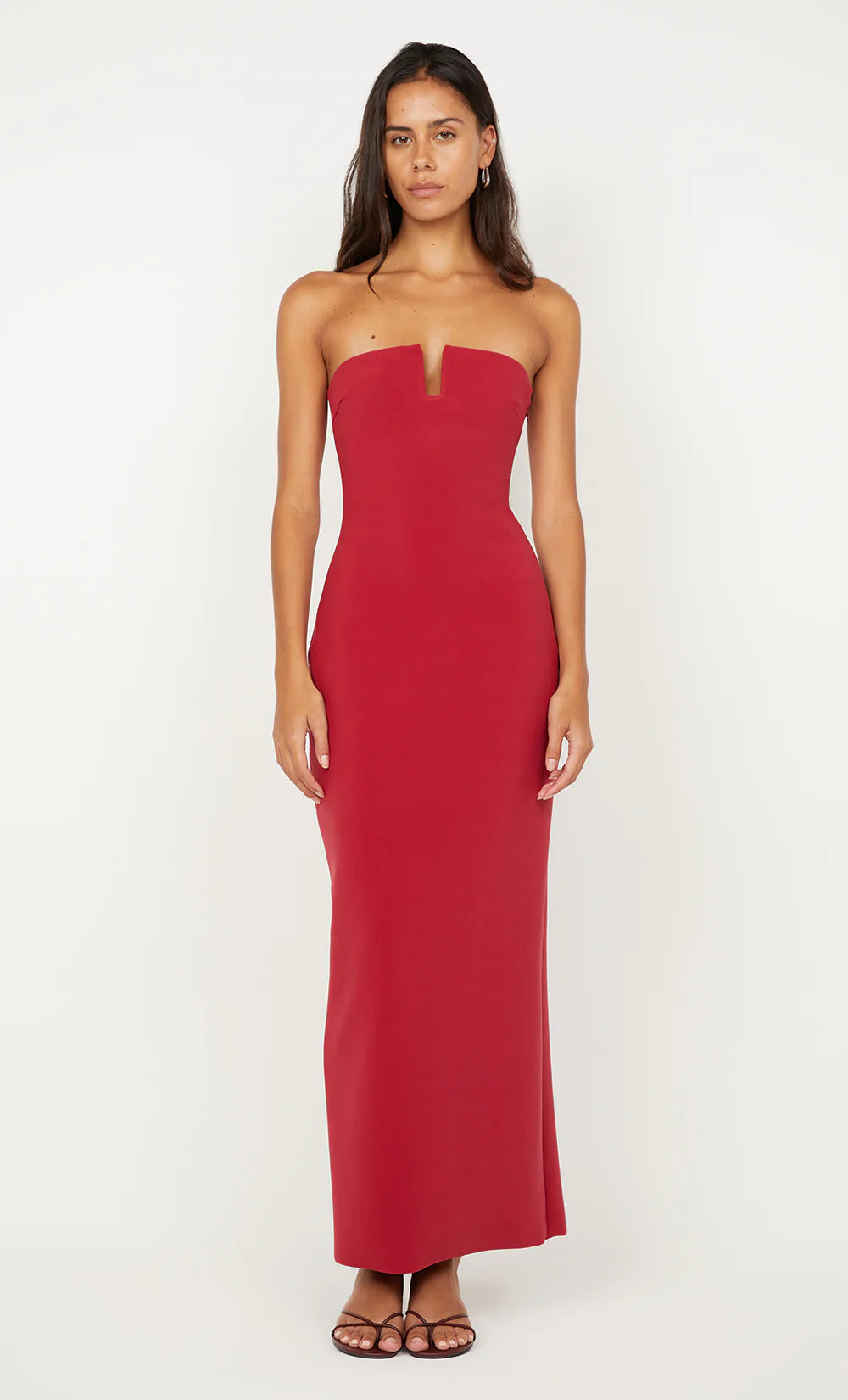 Rafi Strapless Dress - Cherry by Bec & Bridge | 25 South Boutiques