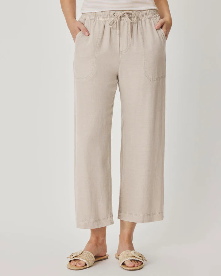 Angie Crop Wide Leg Pant - Fawn by Splendid — alternate view