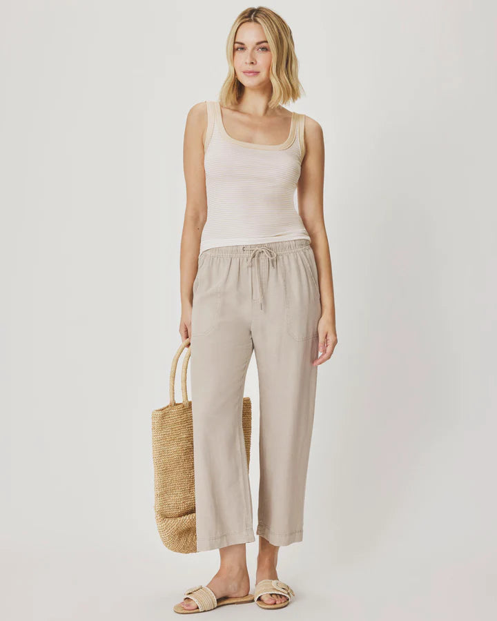 Angie Crop Wide Leg Pant - Fawn by Splendid | 25 South Boutiques