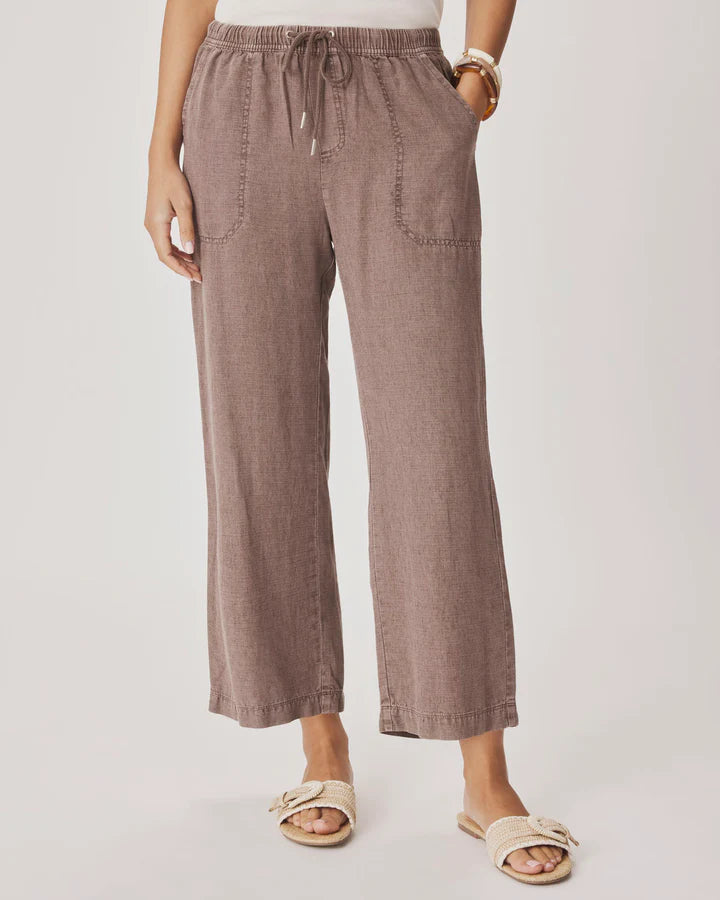 Angie Crop Wide Leg Pant - Wicker by Splendid — alternate view