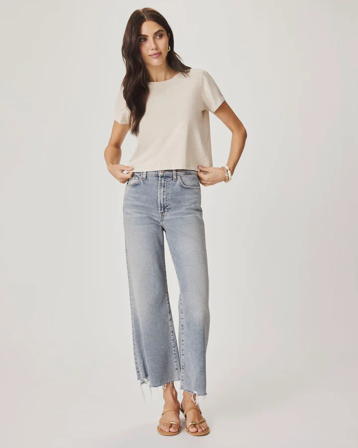 Louisa Short Sleeve Tee - Fawn by Splendid — alternate view