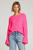 Ronnie Sweater - Hot Pink by Saltwater Luxe | 25 South Boutiques