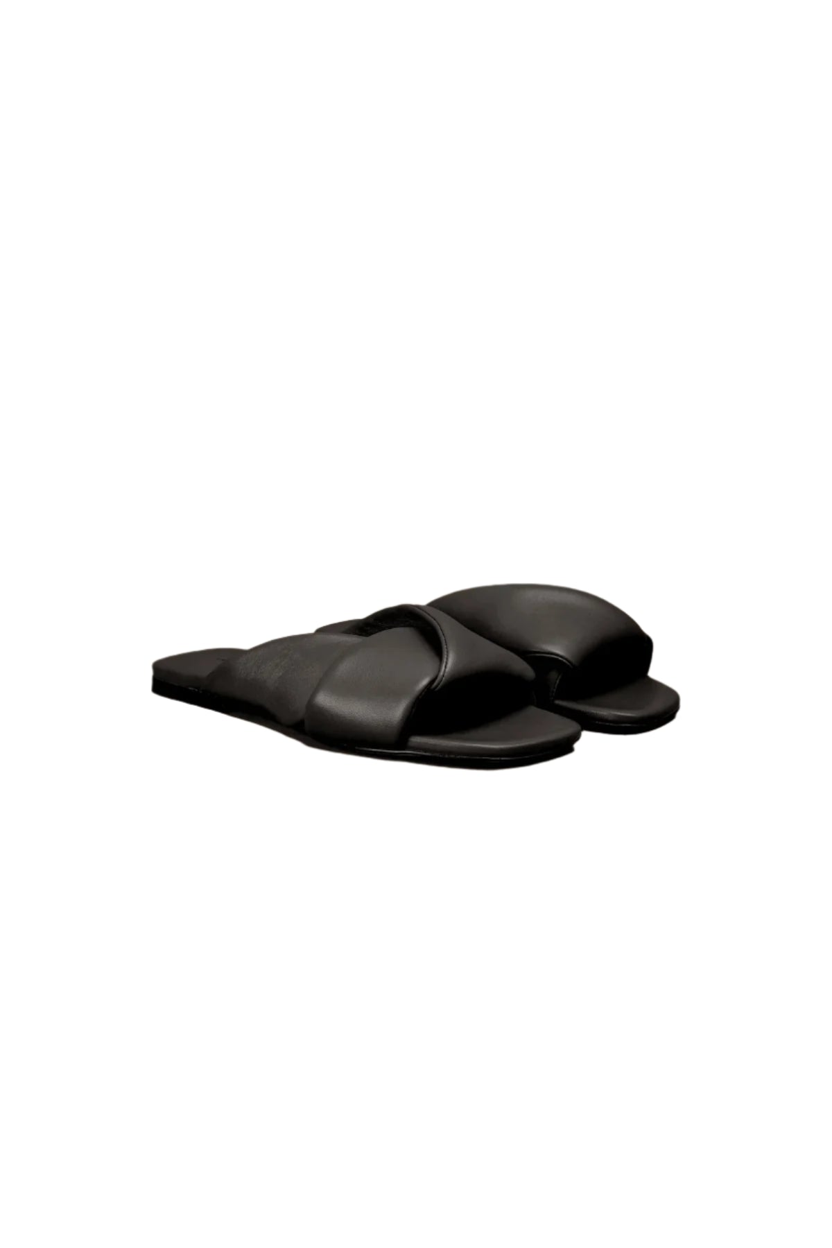 Fascia Inc Flat Mule - Nero by Liviana Conti | 25 South Boutiques