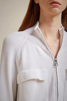 Pocket Cardigan - Bianco by Liviana Conti — view 3