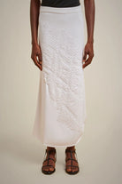 Woven Skirt - White by Liviana Conti — alternate view