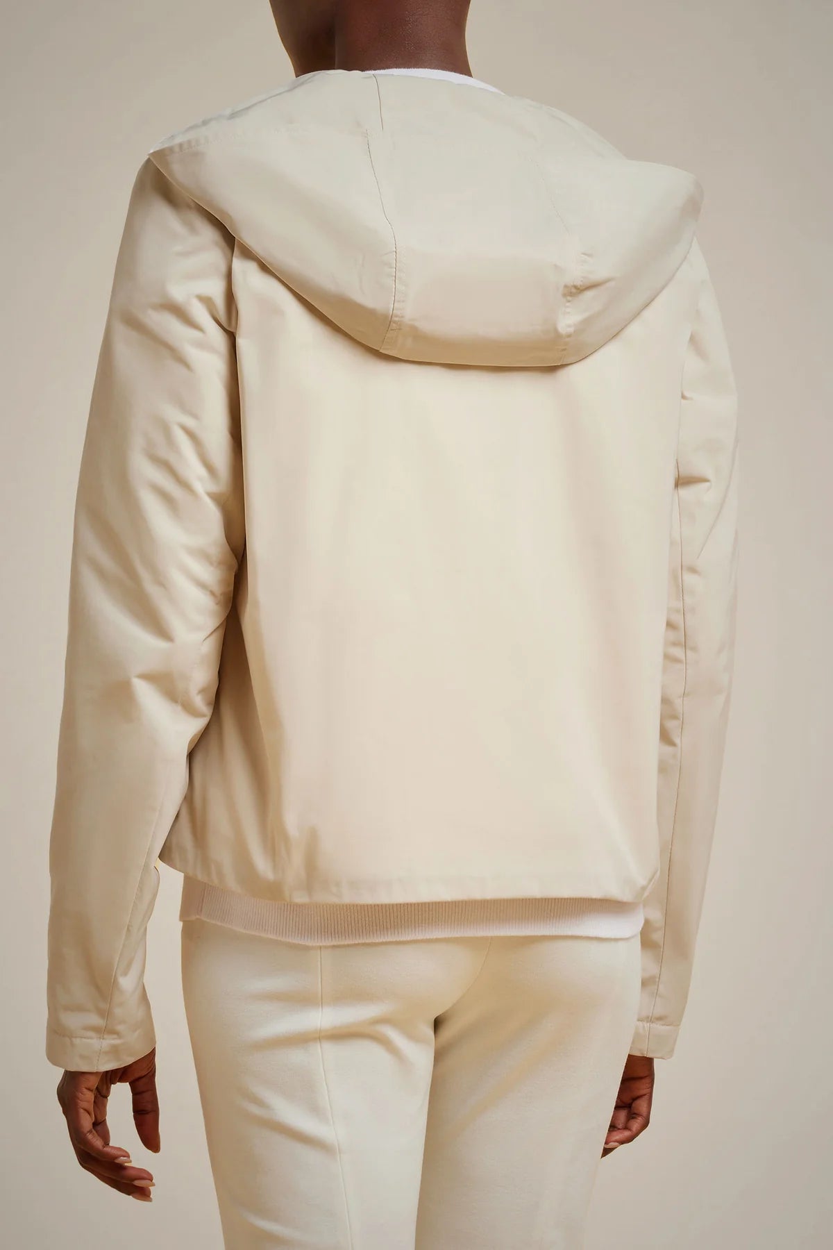 Hooded Dust Coat - Clay by Liviana Conti — view 3