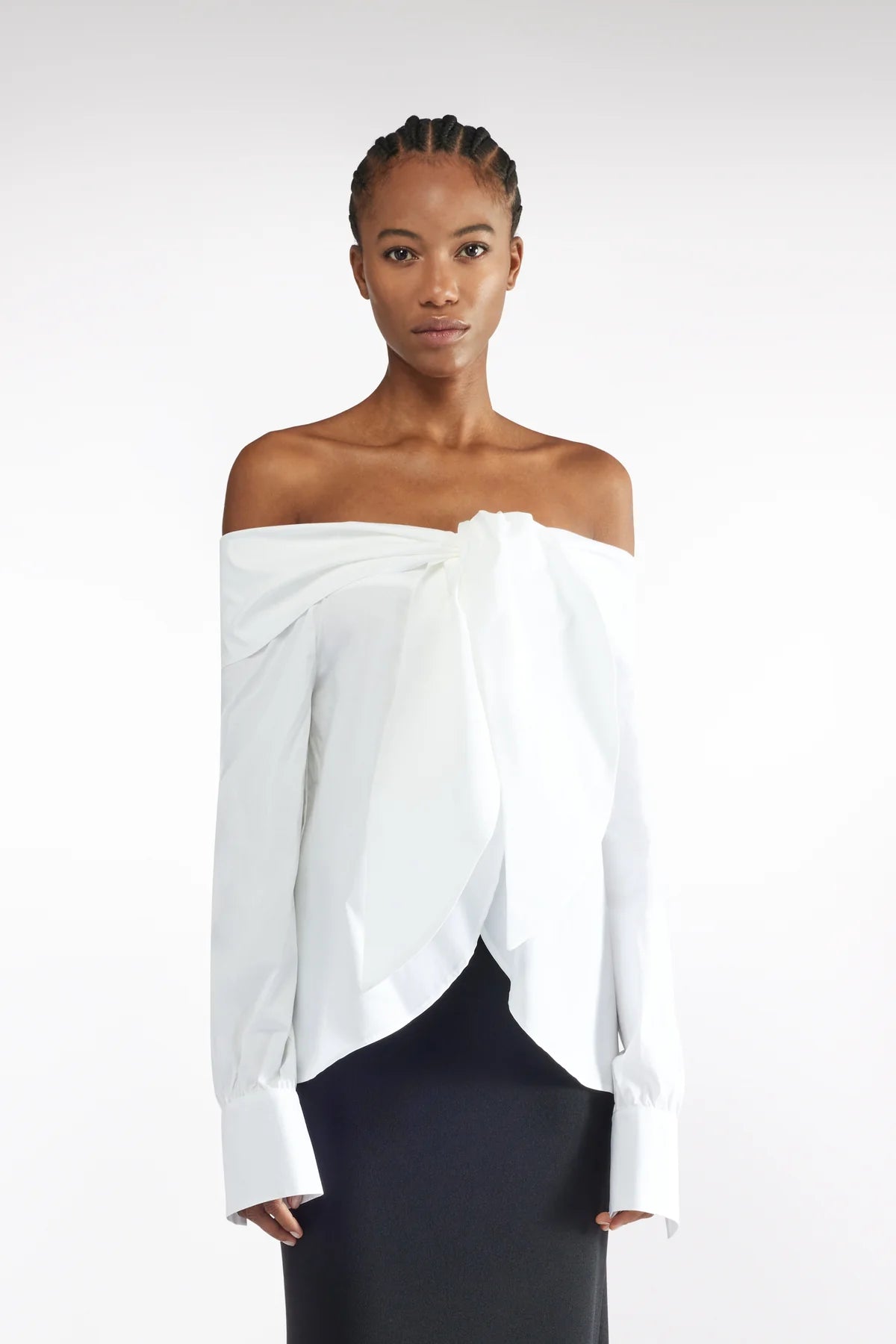 Off Shoulder Blouse - White by Liviana Conti | 25 South Boutiques