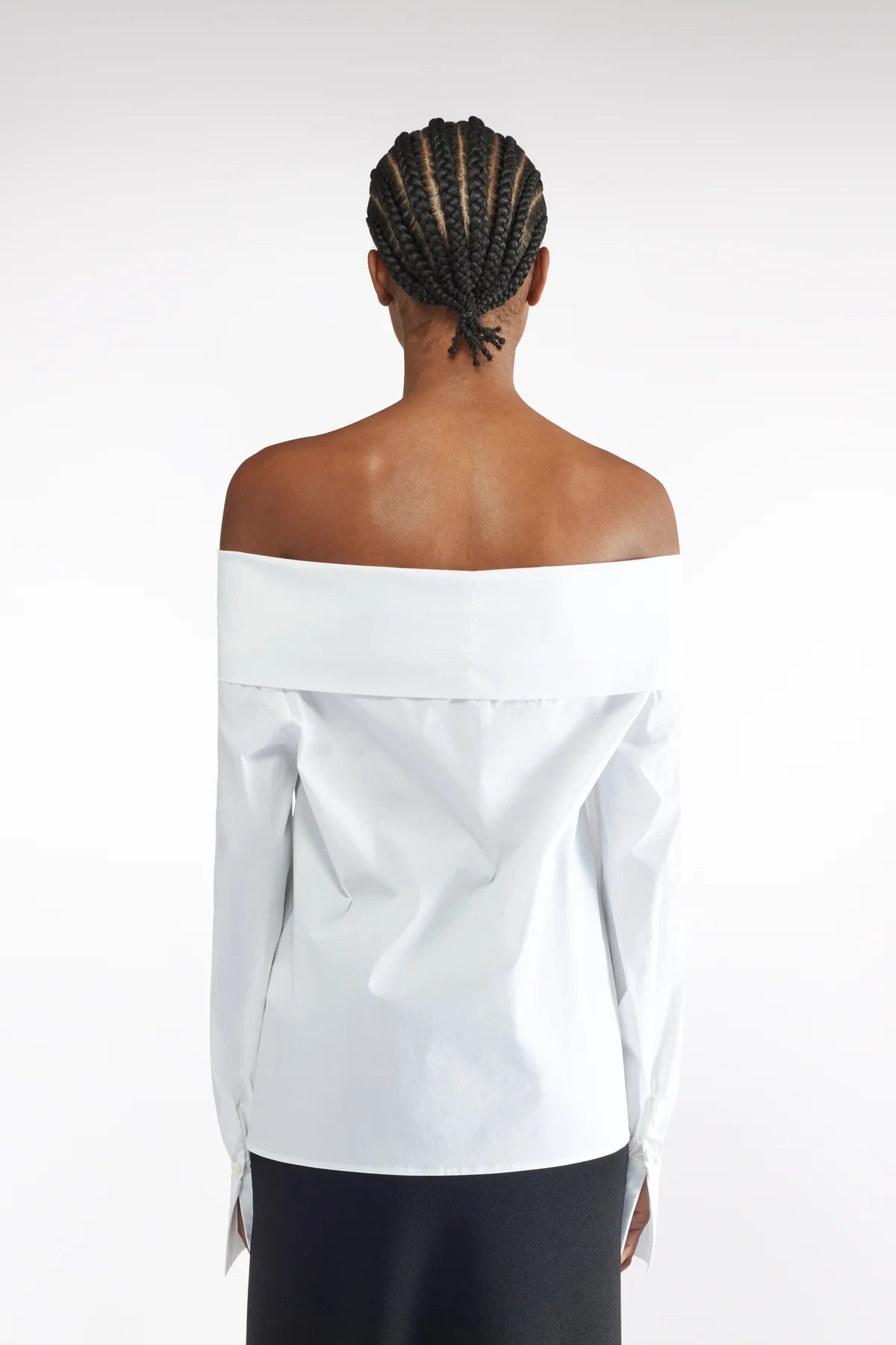 Off Shoulder Blouse - White by Liviana Conti — view 3