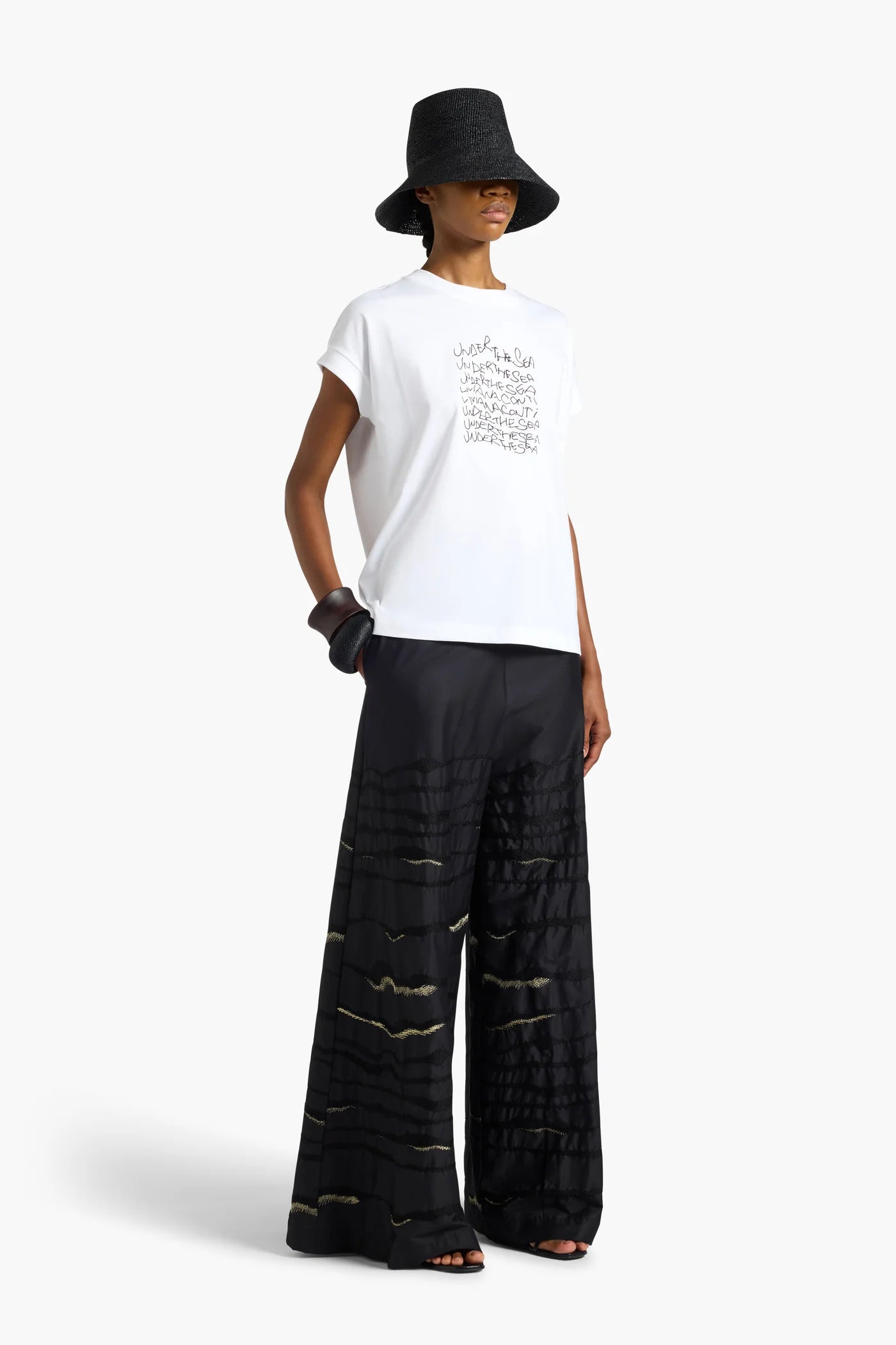 Ilaria Trousers - Black Gold by Liviana Conti | 25 South Boutiques