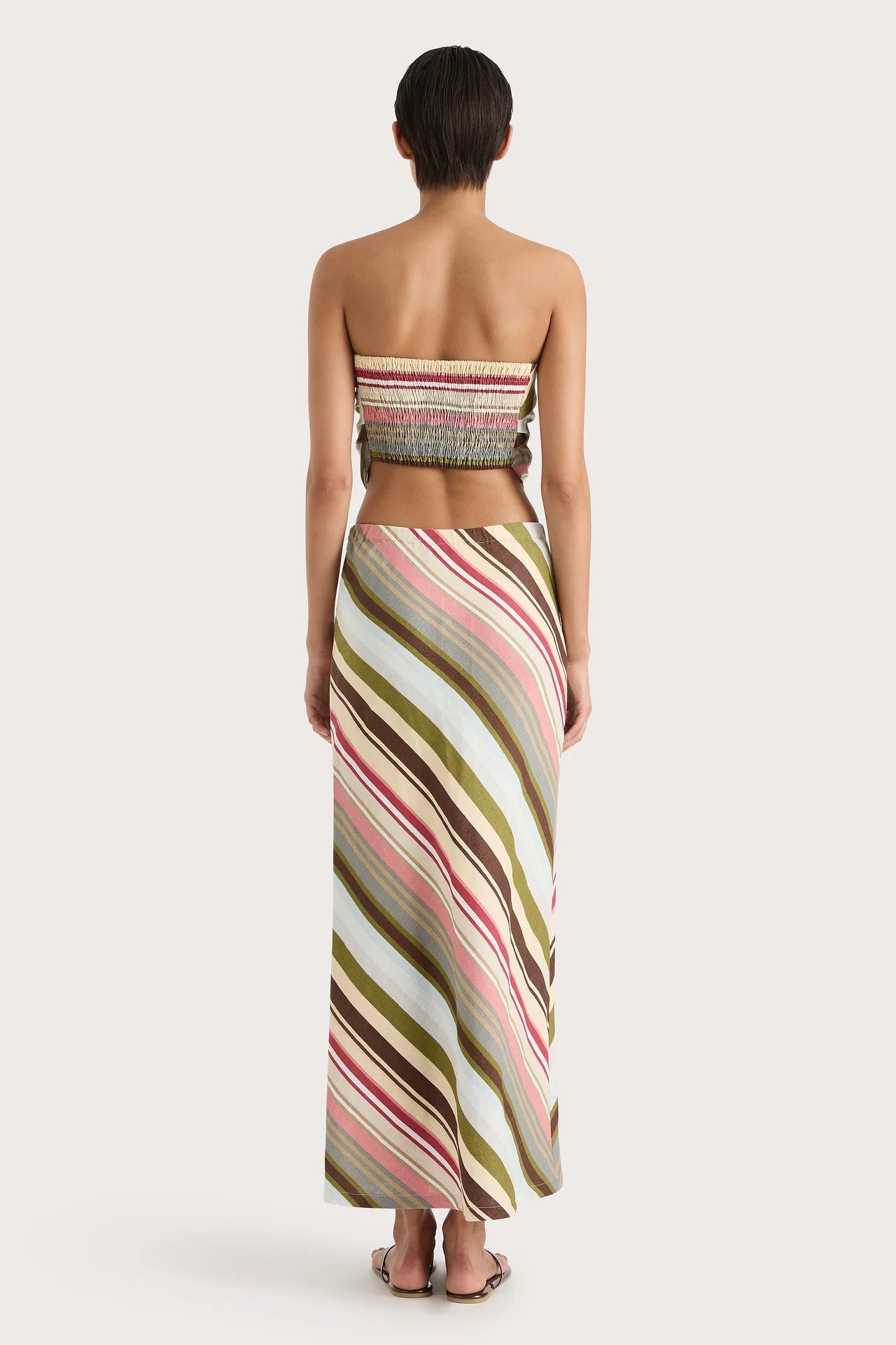 Antibes Strapless Top - Stripe by Faithfull the Brand — view 5
