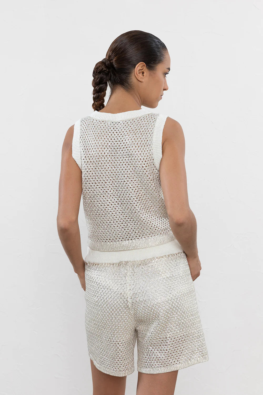 Cordonnet Top - Shine by Peserico — view 3