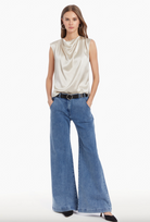Freya Top - Chalk by Amanda Uprichard — view 3