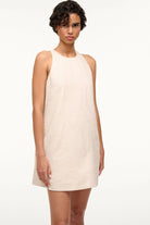 Serafina Dress - Natural by STAUD — view 4