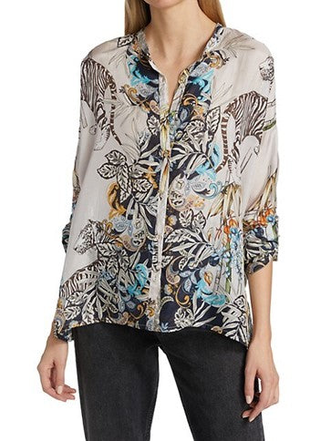 Shining Agatha Button Down - Multi by Johnny Was | 25 South Boutiques