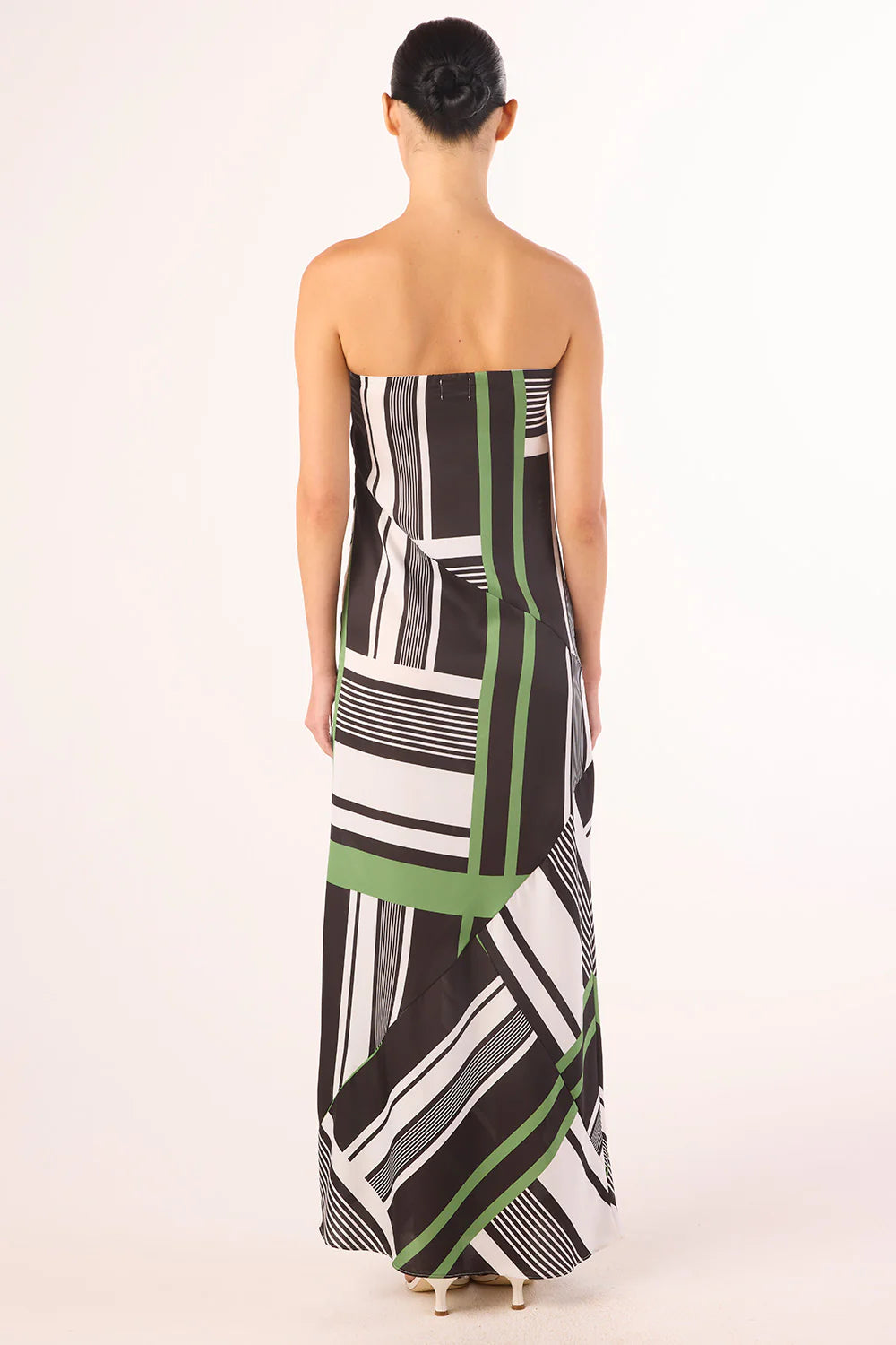 Mona Dress - Stripe Geo by Misa — view 3