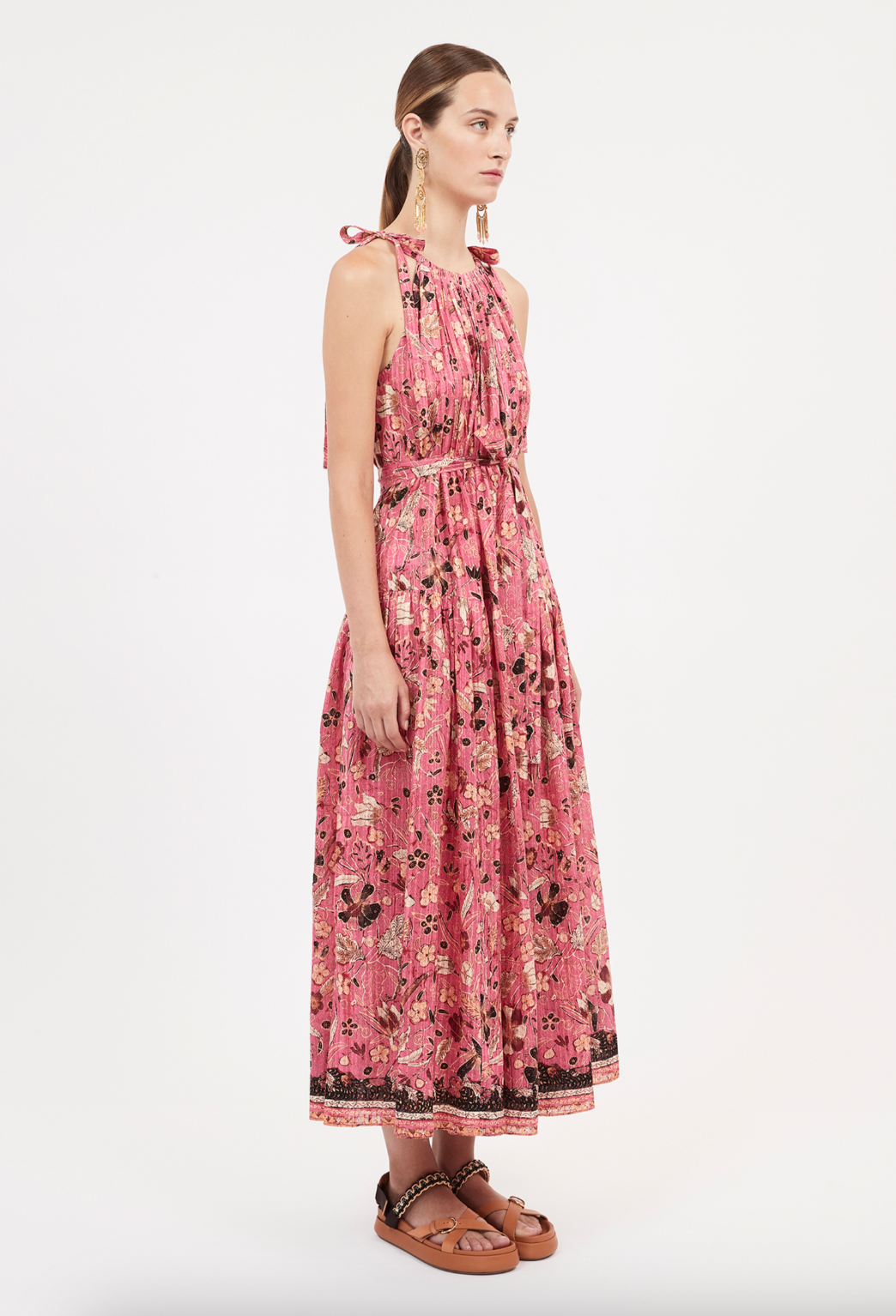 Samar Dress - Hollyhock by Ulla Johnson — alternate view