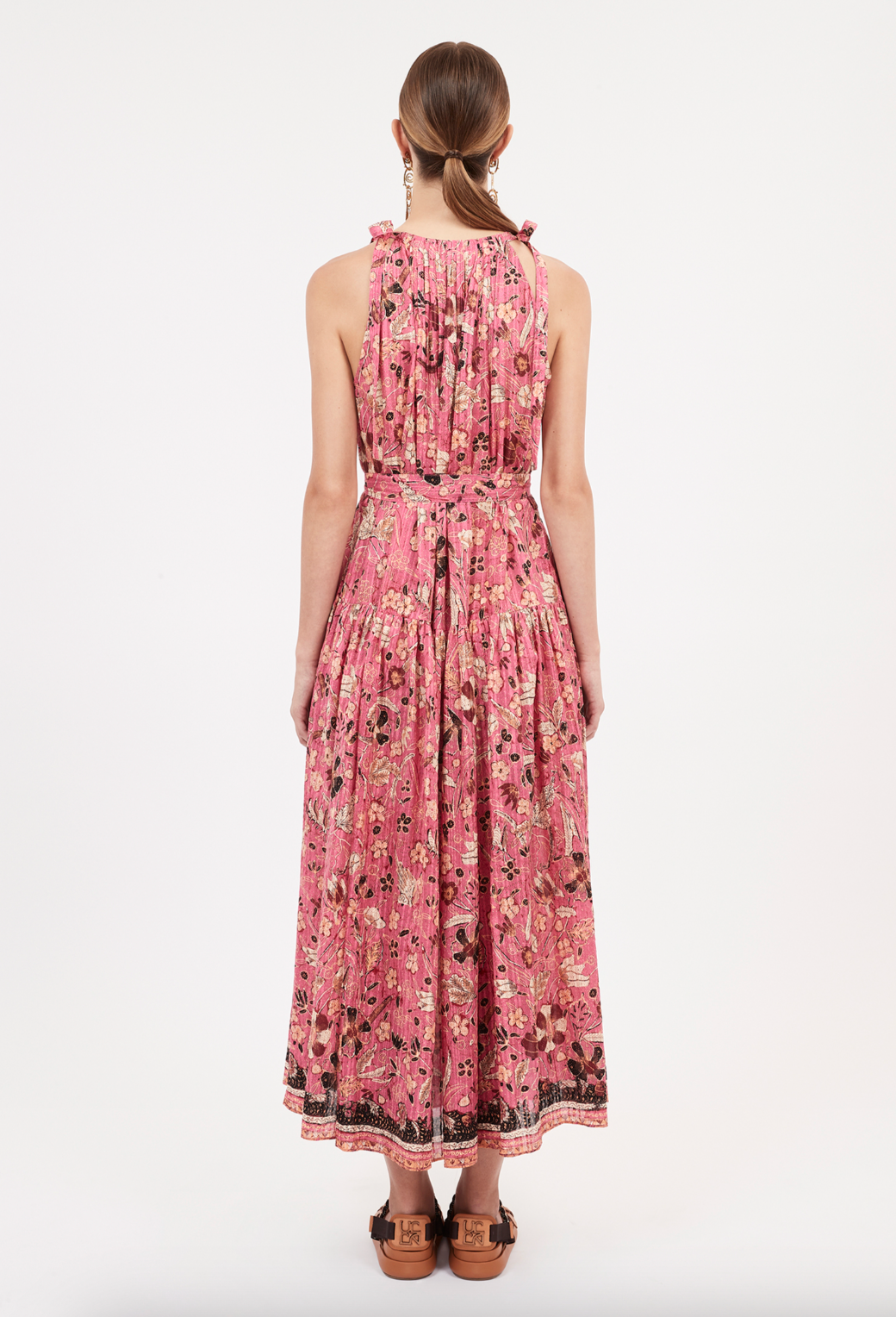Samar Dress - Hollyhock by Ulla Johnson — view 3