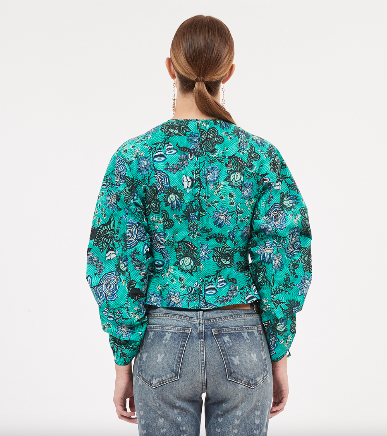 Lorna Blouse - Jade by Ulla Johnson — view 3