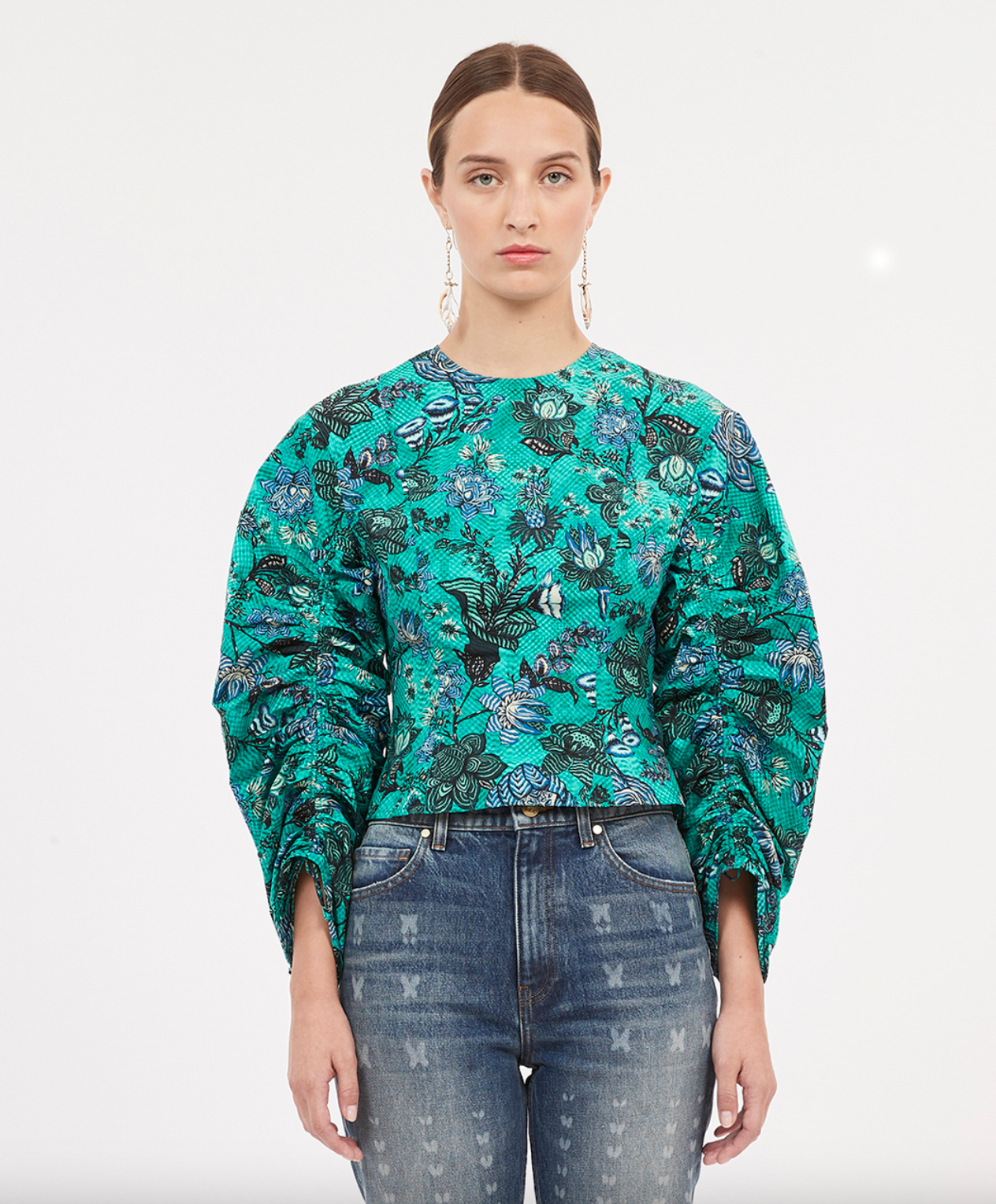 Lorna Blouse - Jade by Ulla Johnson | 25 South Boutiques
